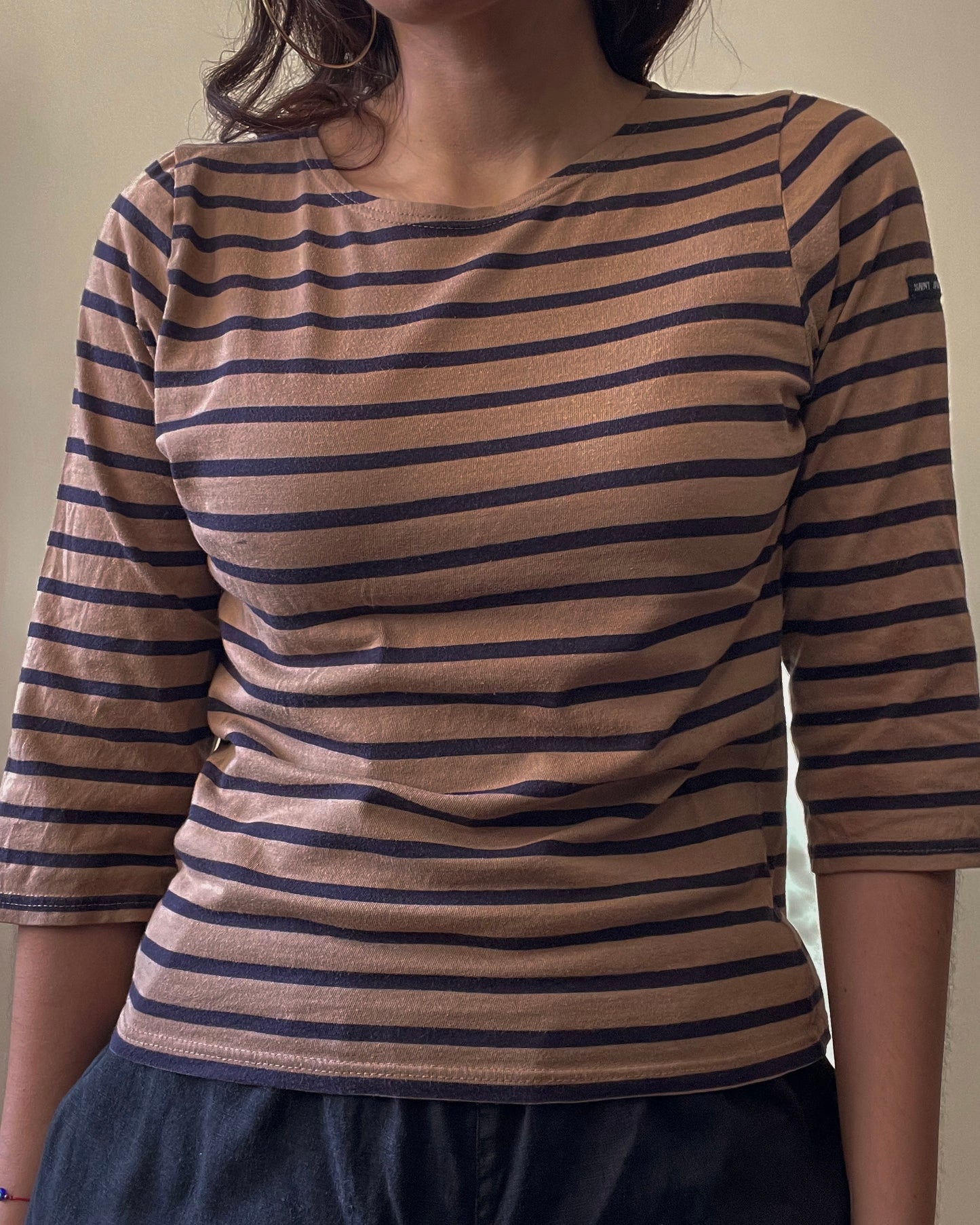 Preloved Brand Saint James Sailor Stripe Cotton Shirt