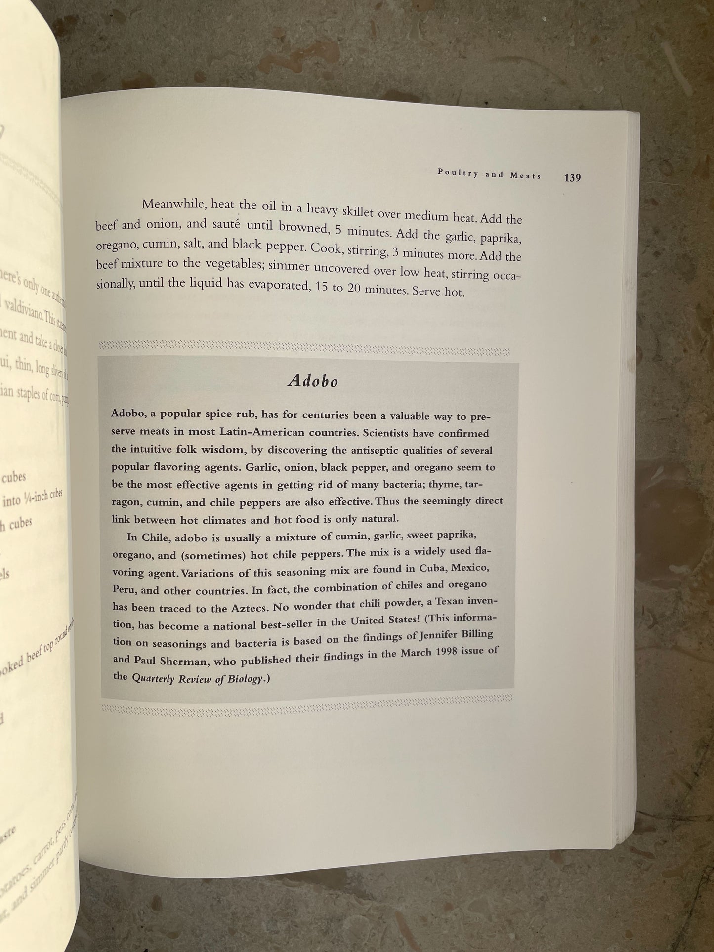 Vintage Cookbook “The Chilean Kitchen” 1999