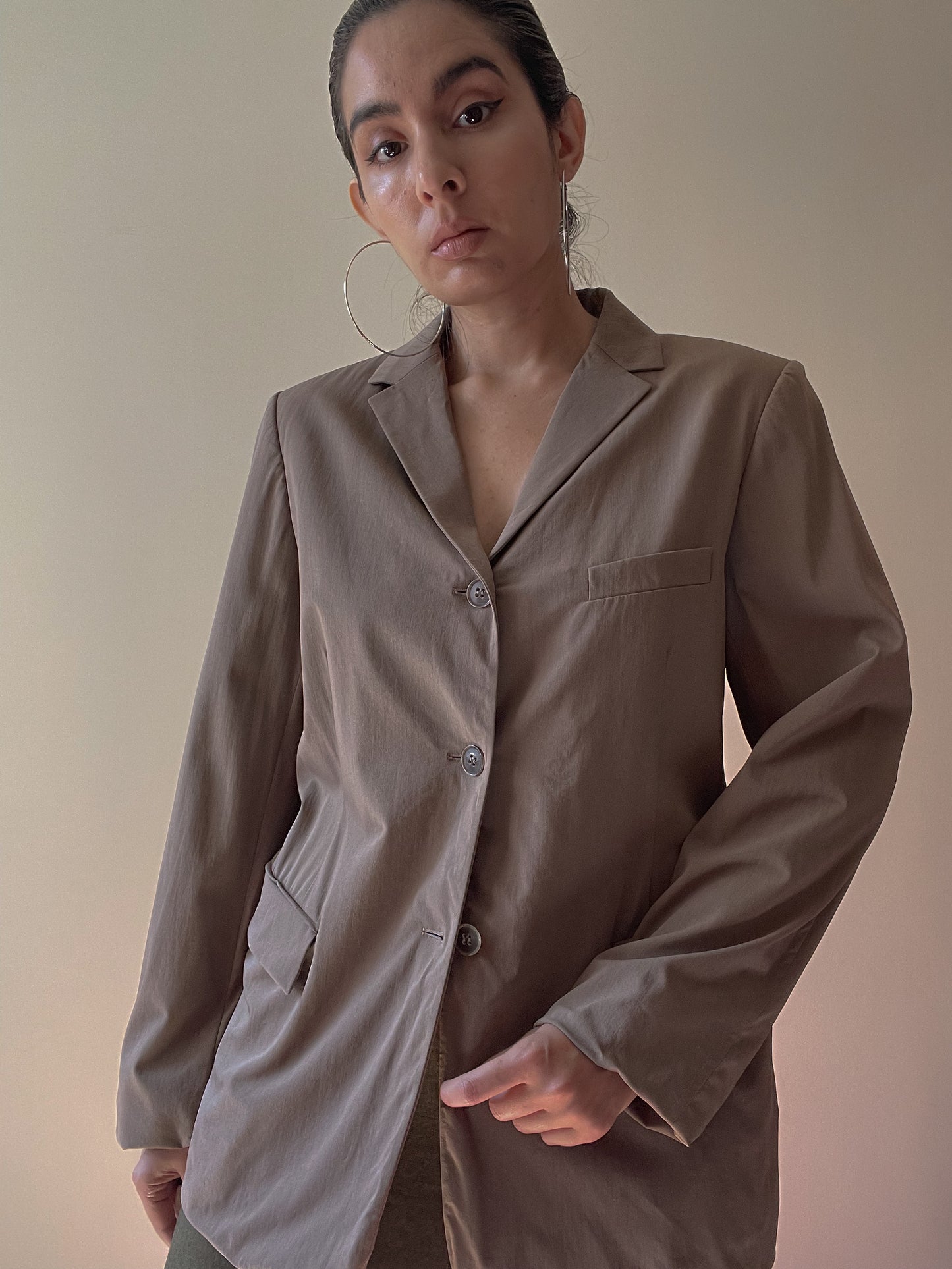 Vintage Designer Jil Sander Brown Blazer