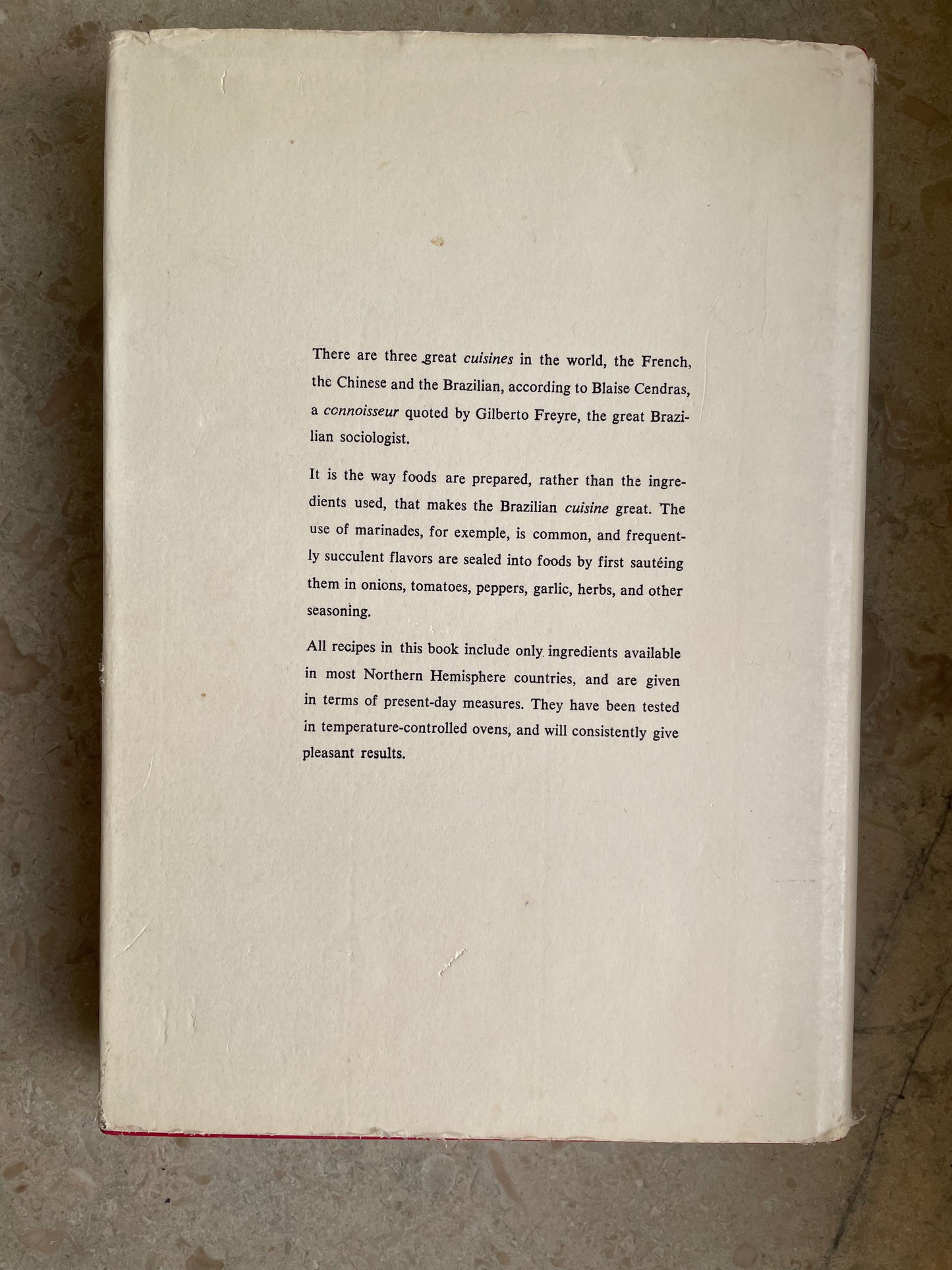 Vintage Cookbook "Brazilian Cookery", 1975