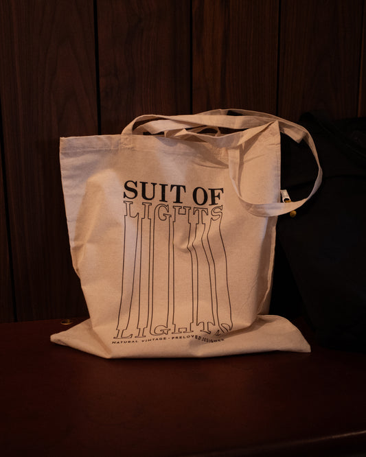 Suit of Lights Cotton Canvas Tote Bag
