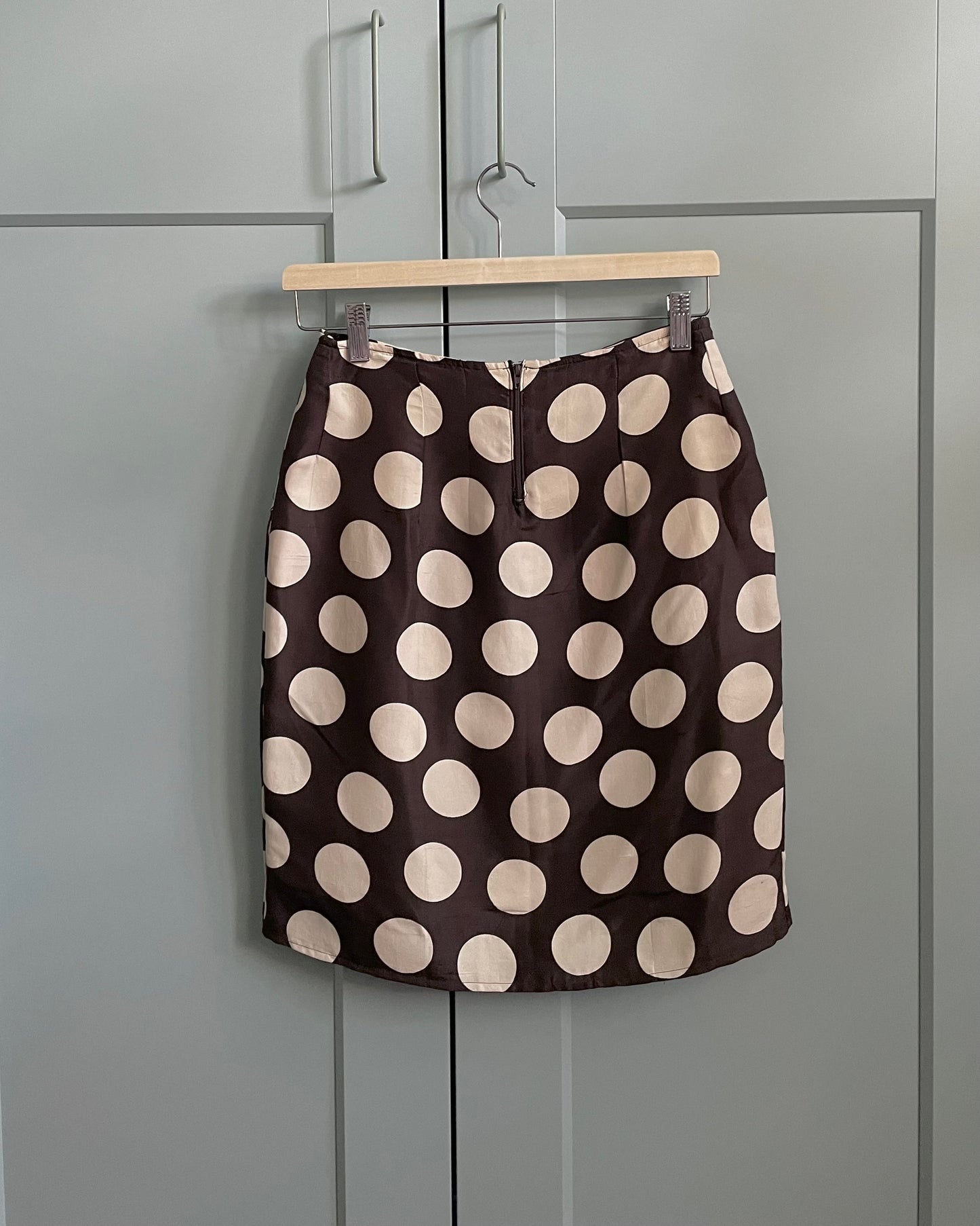 Vintage Silk Flamenco Style Skirt