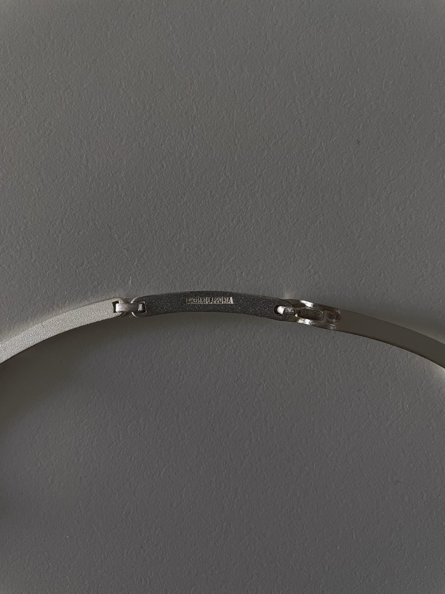 Vintage Designer Björn Weckstrom For Lapponia Sterling Silver Labyrinth Necklace