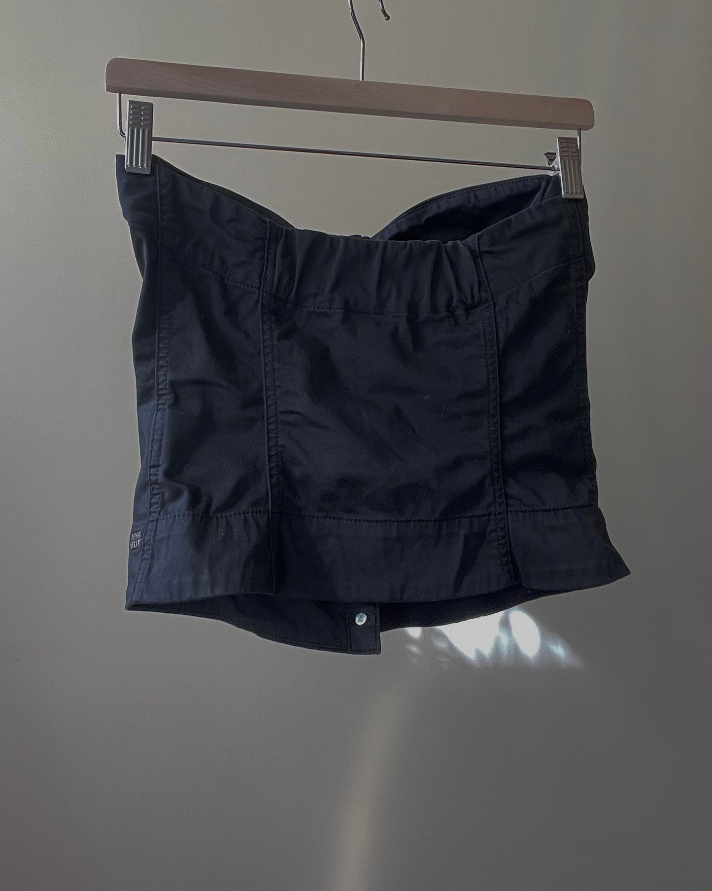 Vintage Designer Miss Sixty Collection Black Cotton Corset