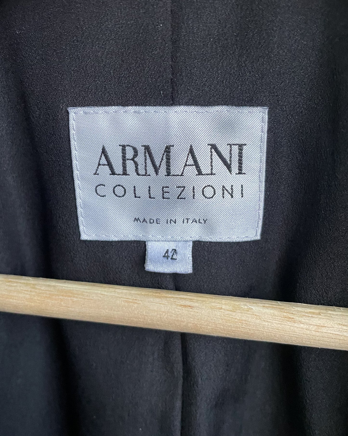 Vintage Designer Armani Corset Navy Blazer