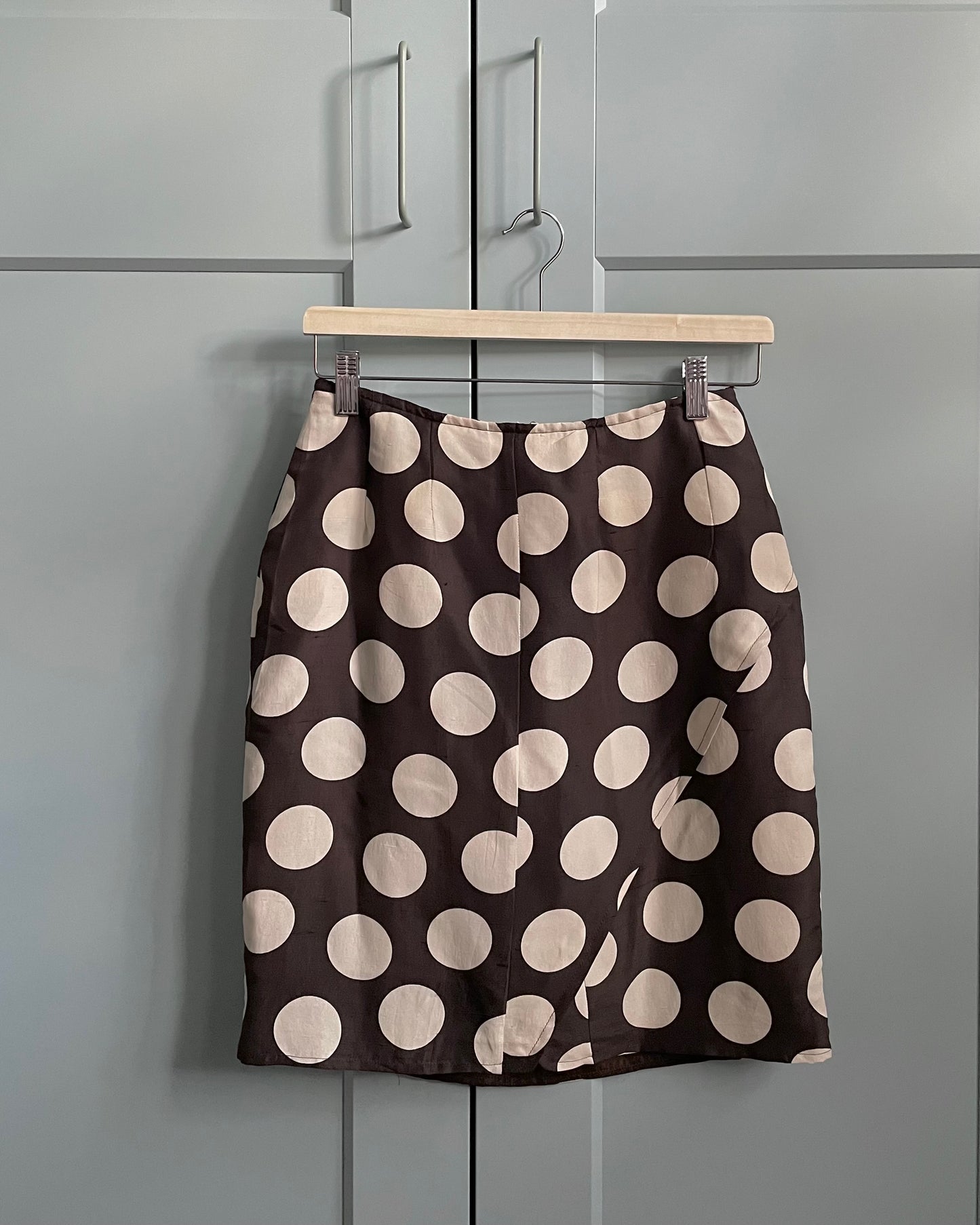 Vintage Silk Flamenco Style Skirt