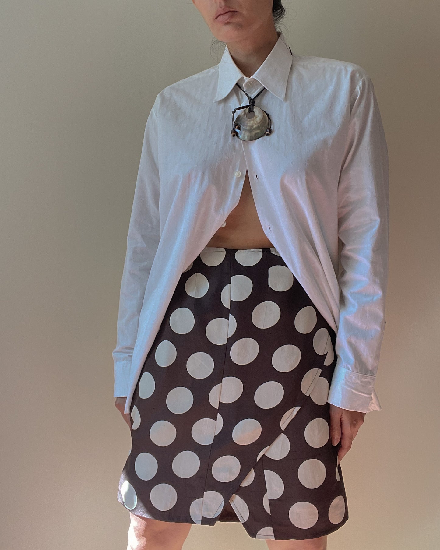 Vintage Silk Flamenco Style Skirt