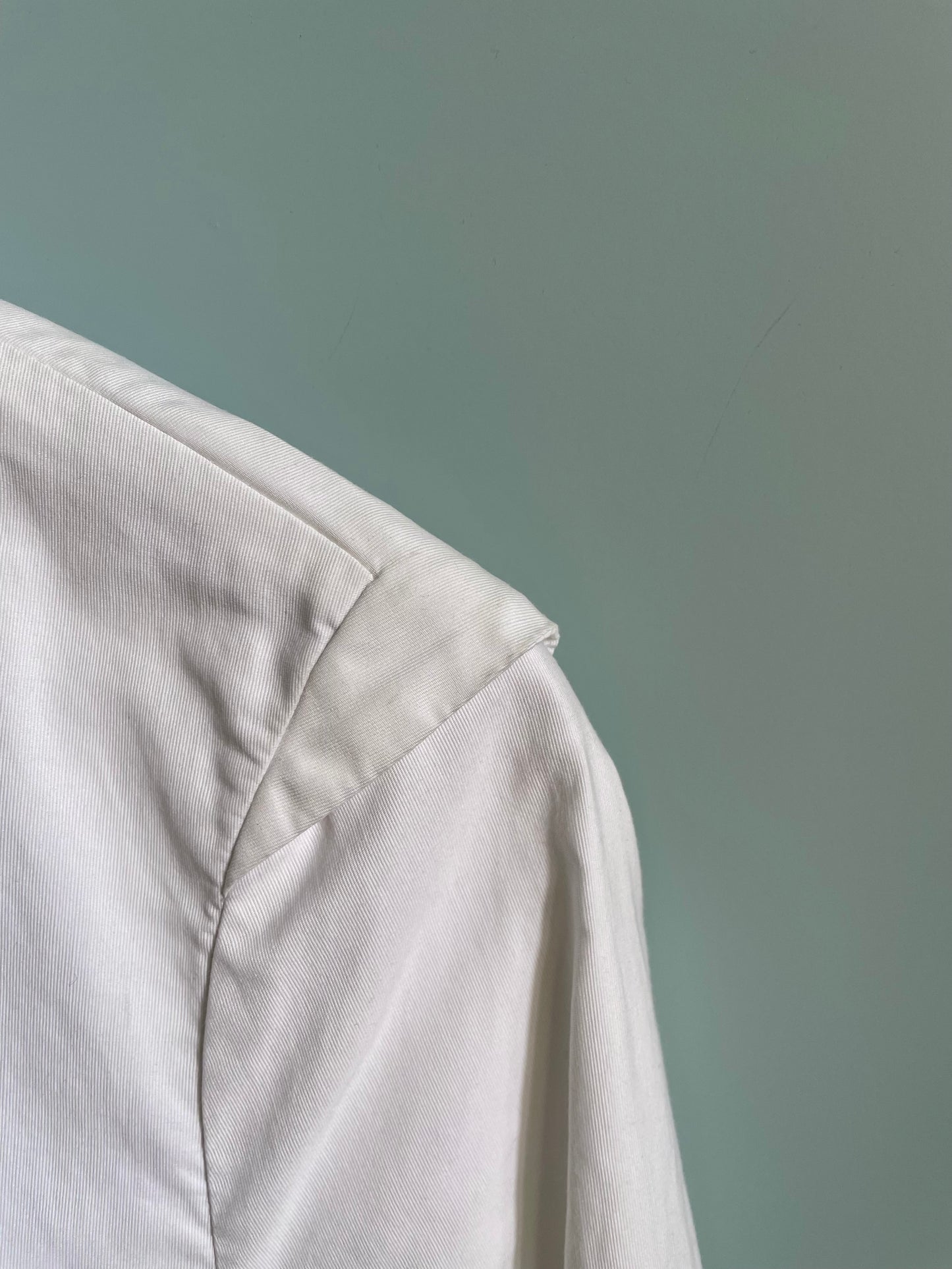 Preloved Designer Jil Sander White Cotton Jacket