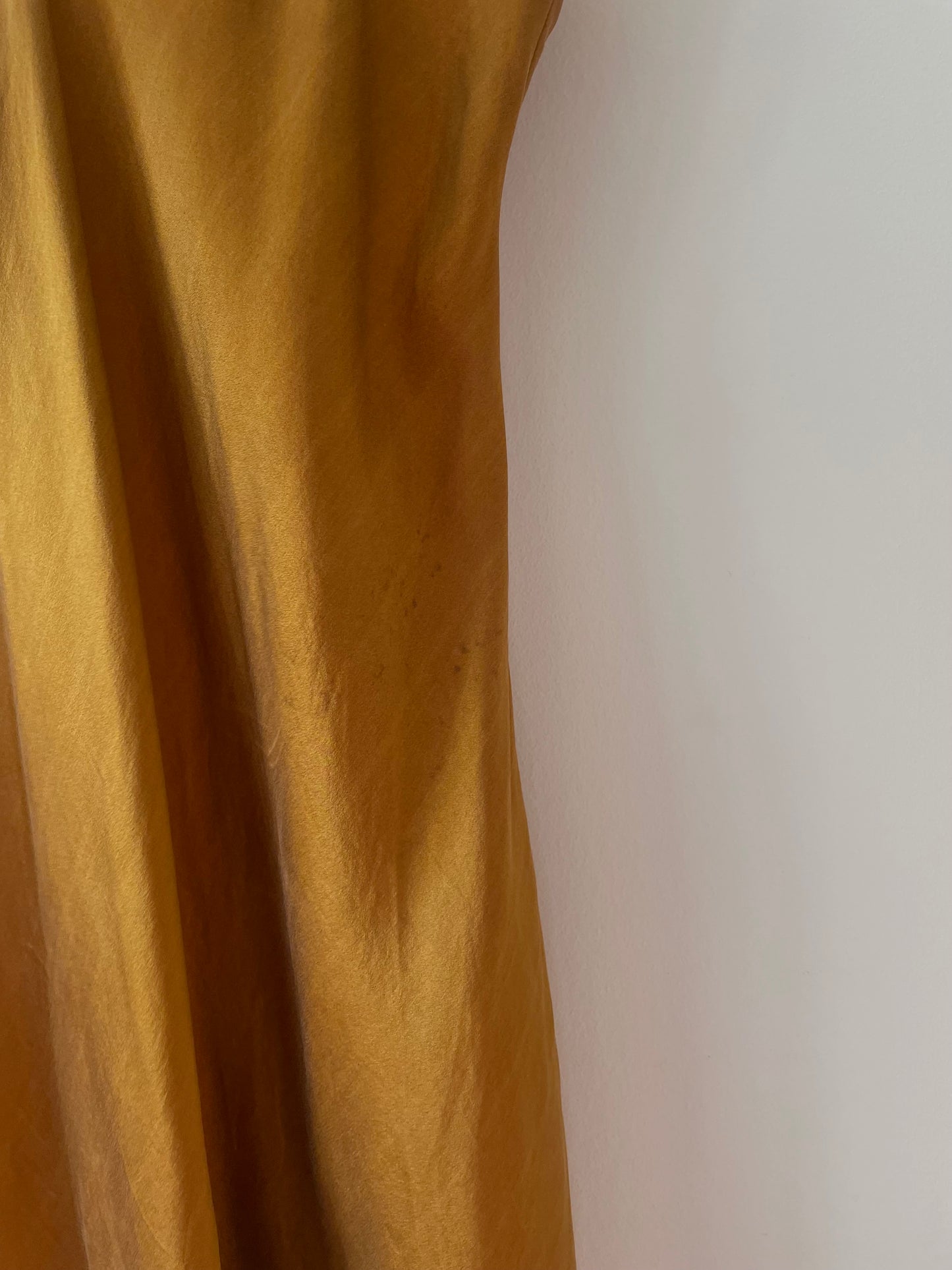 Preloved Hand Dyed Silk Slip Dress