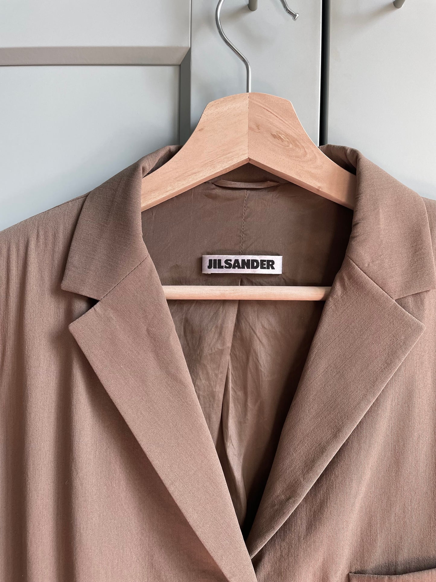 Vintage Designer Jil Sander Brown Blazer