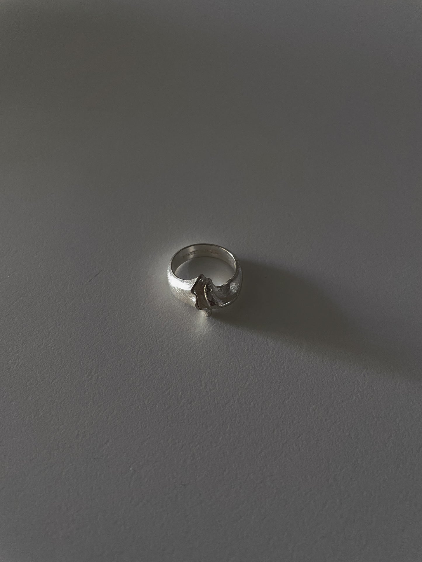 Vintage Designer Björn Weckstrom For Lapponia Sterling Silver Ring