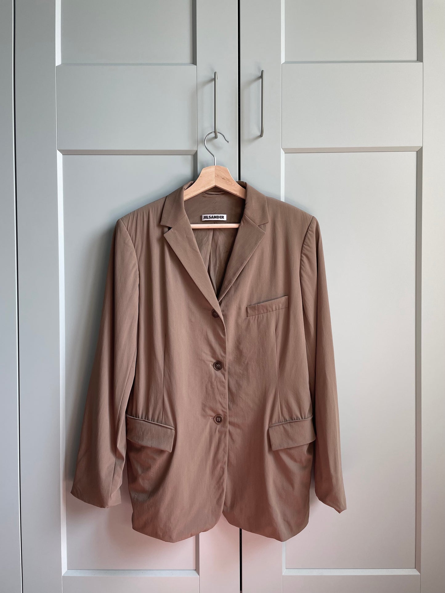 Vintage Designer Jil Sander Brown Blazer