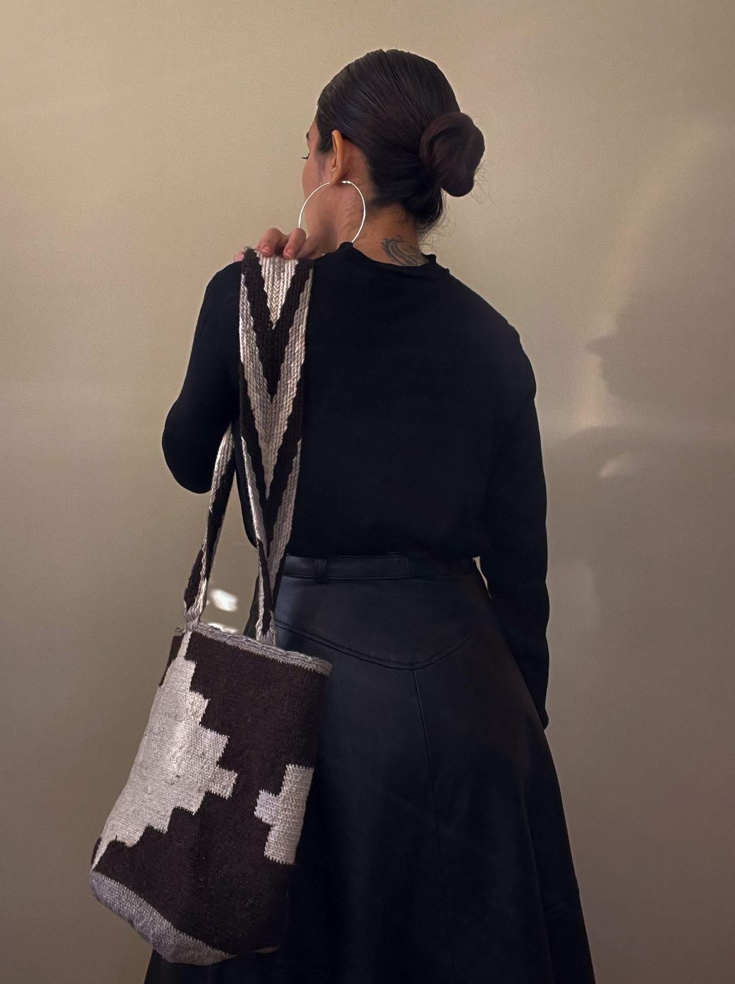 Vintage Colombian Wool Mochila Bag