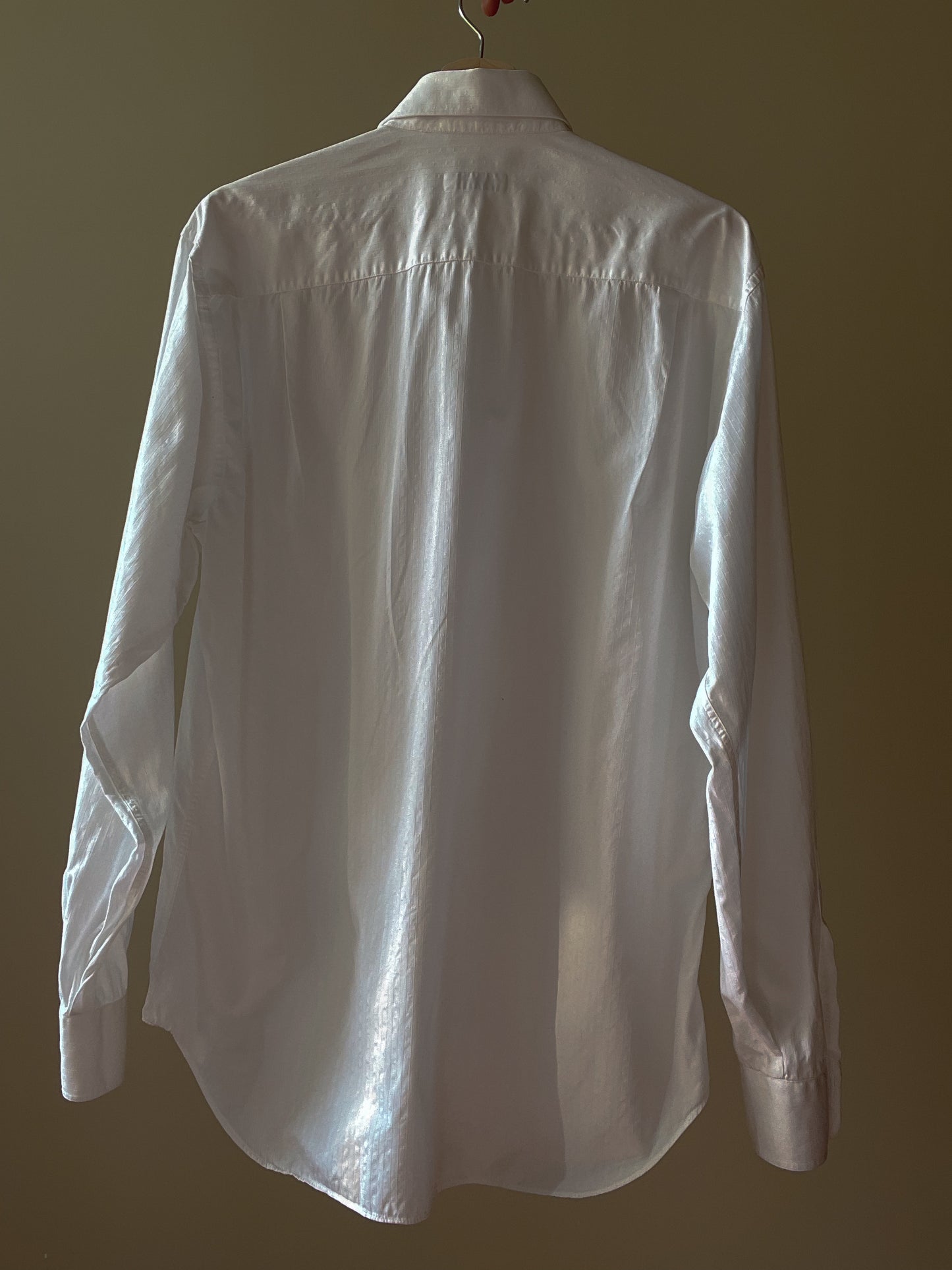 Vintage Designer Armani White Button Down Shirt