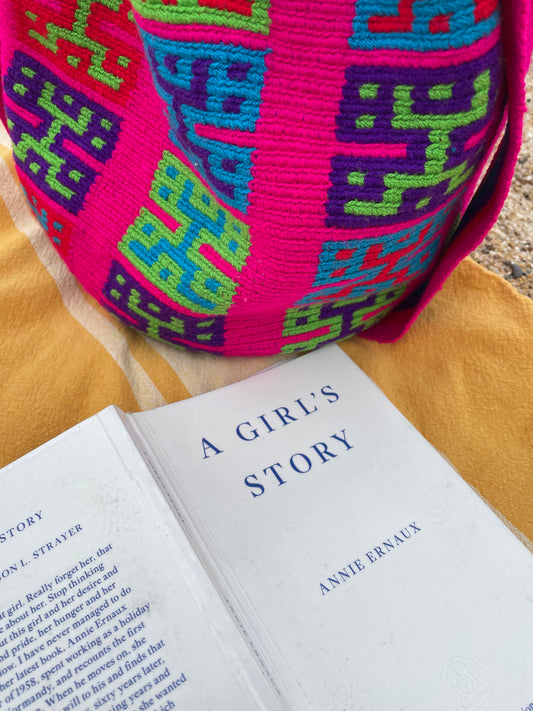 Vintage Colombian Mochila Bucket Shoulder Bag