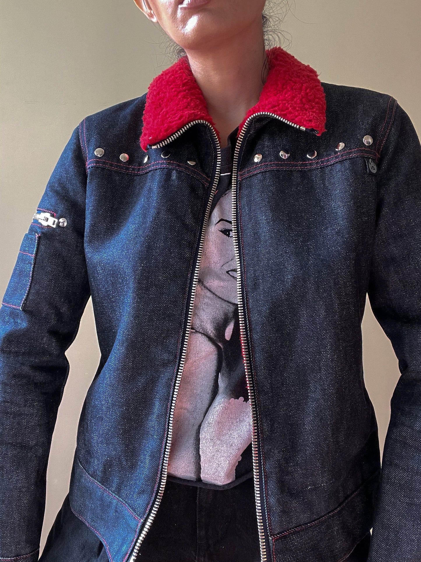 Vintage Brand Acne Multi Denim Jacket