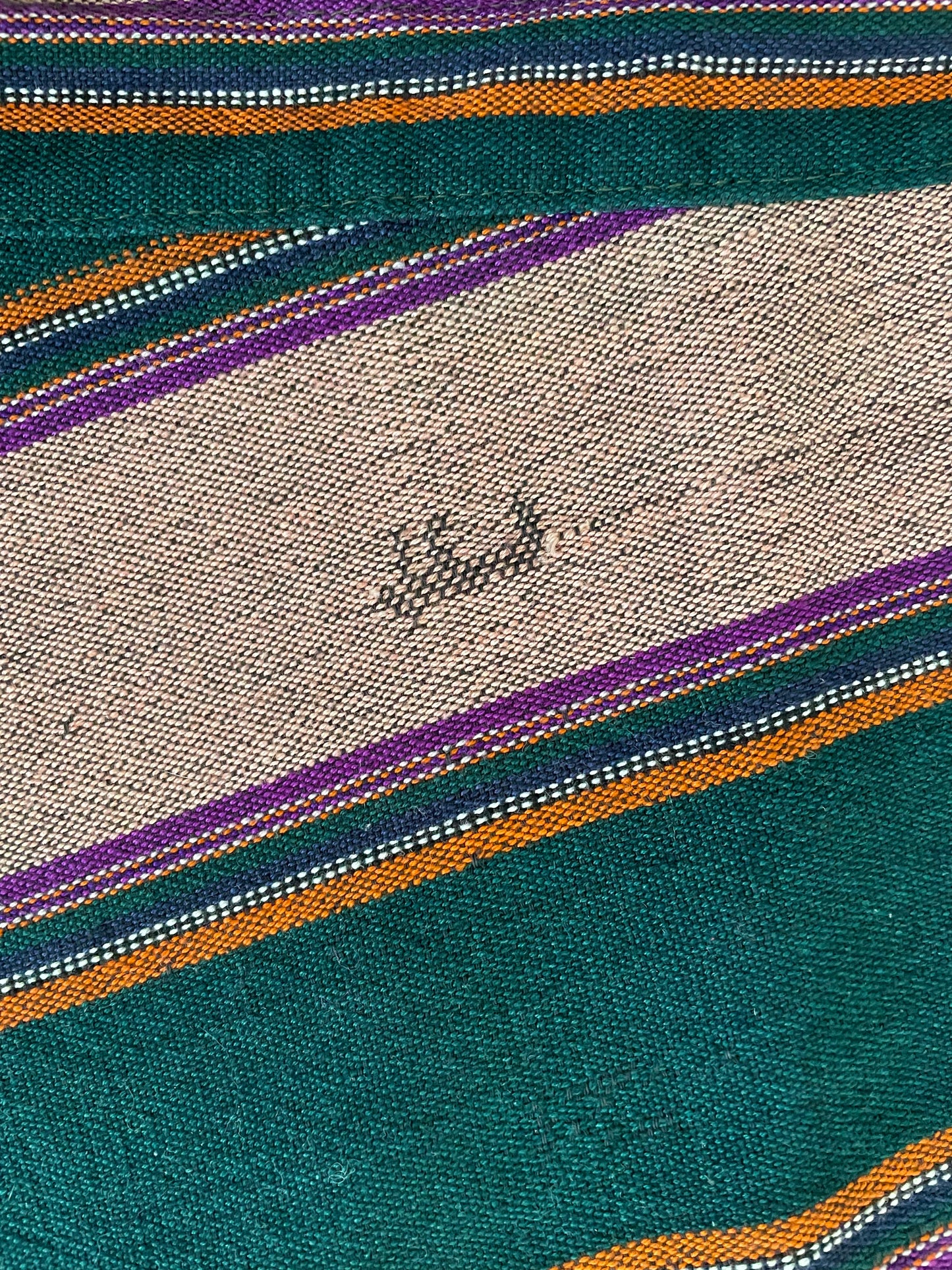 Vintage Handcrafted Cotton Stripe Skirt