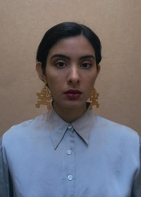 Suit of Lights Artisanal Precolombian Style Jaguar Earrings 23