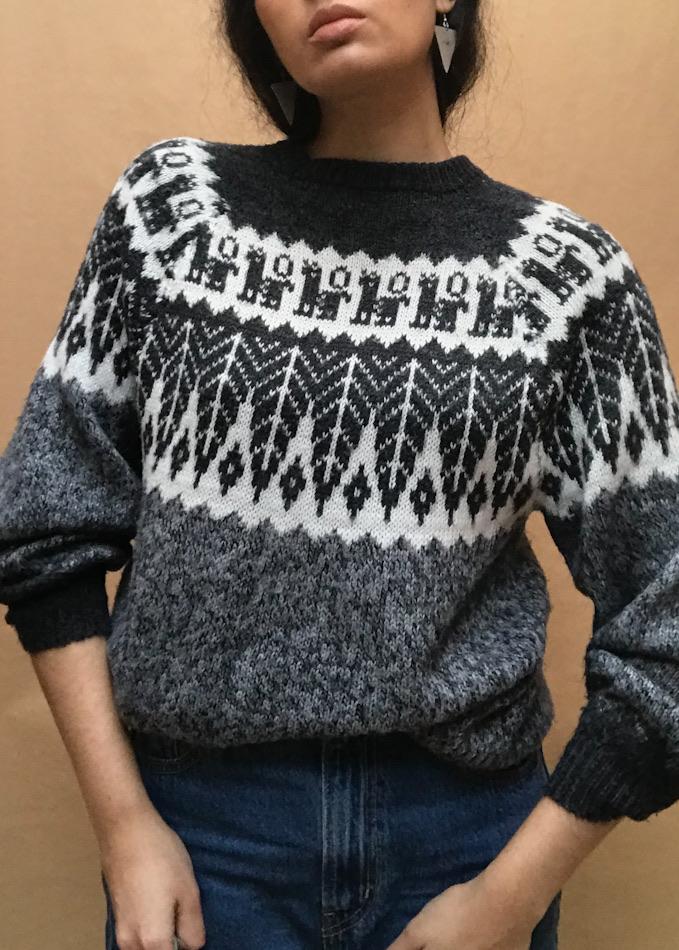 Suit of Lights Vintage Alpaca Knit Sweater 4