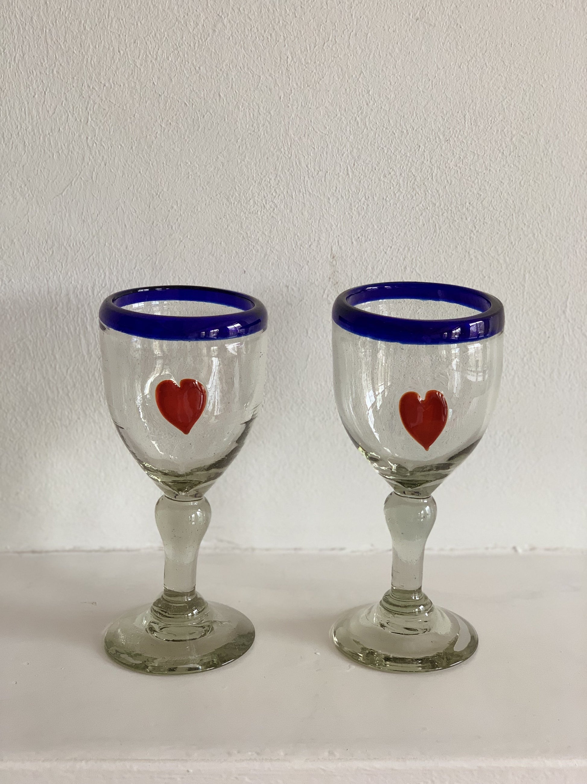 Suit of Lights Set Of Mexican Artisanal Glasses 1