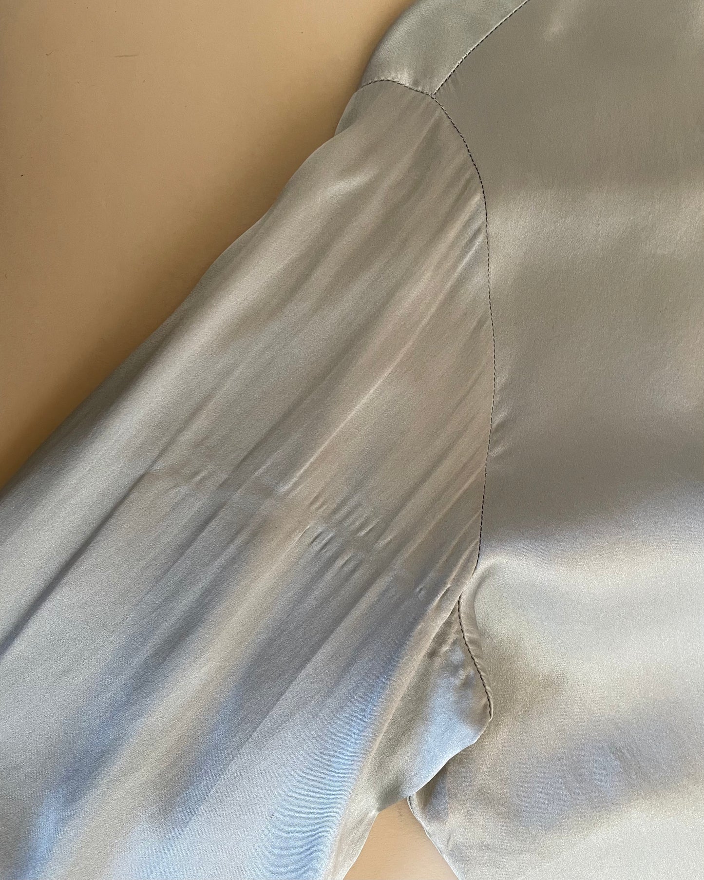Vintage Designer Cacharel Silk Satin Blouse
