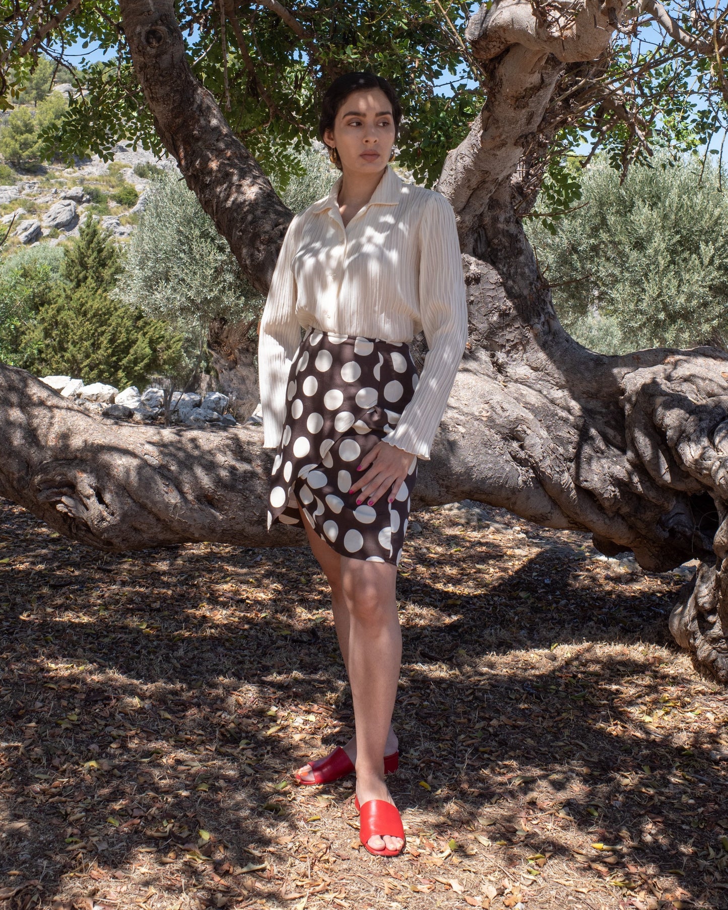 Suit of Lights Vintage Silk Wrap Skirt 1