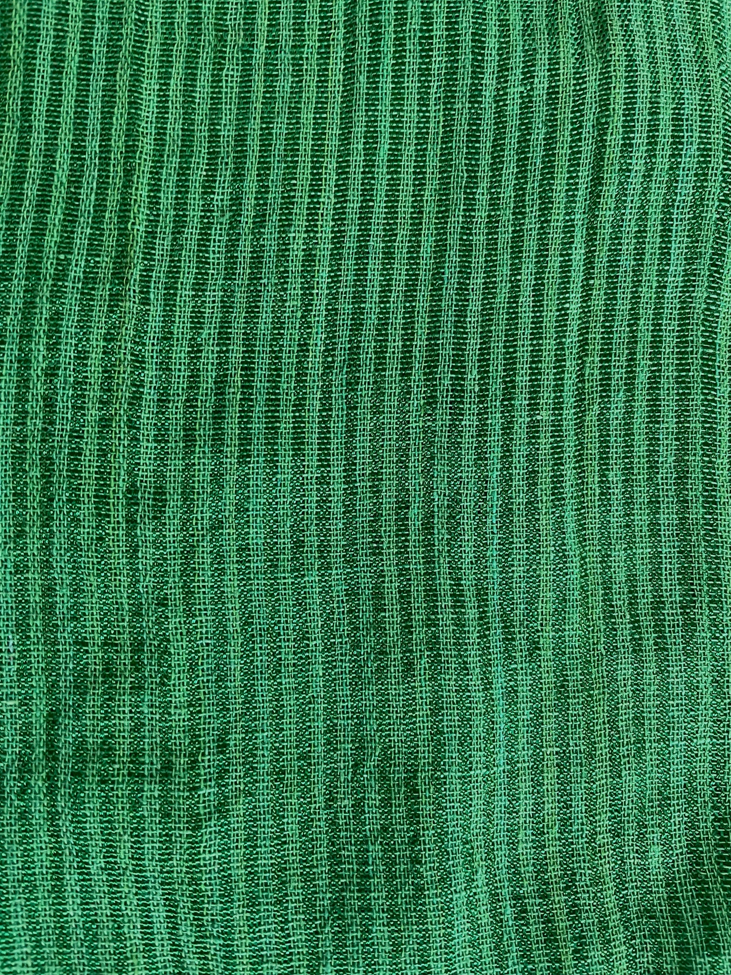 Vintage Mexican Woven Cotton Scarf