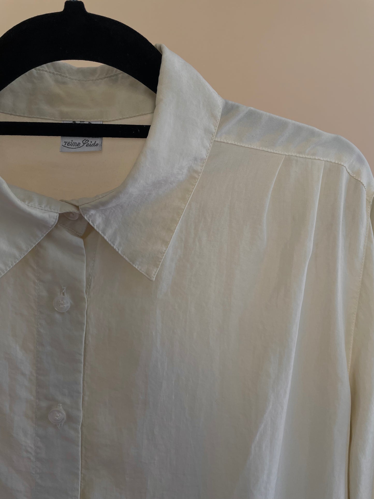 Vintage Relaxed Cufflink Shirt in Silk