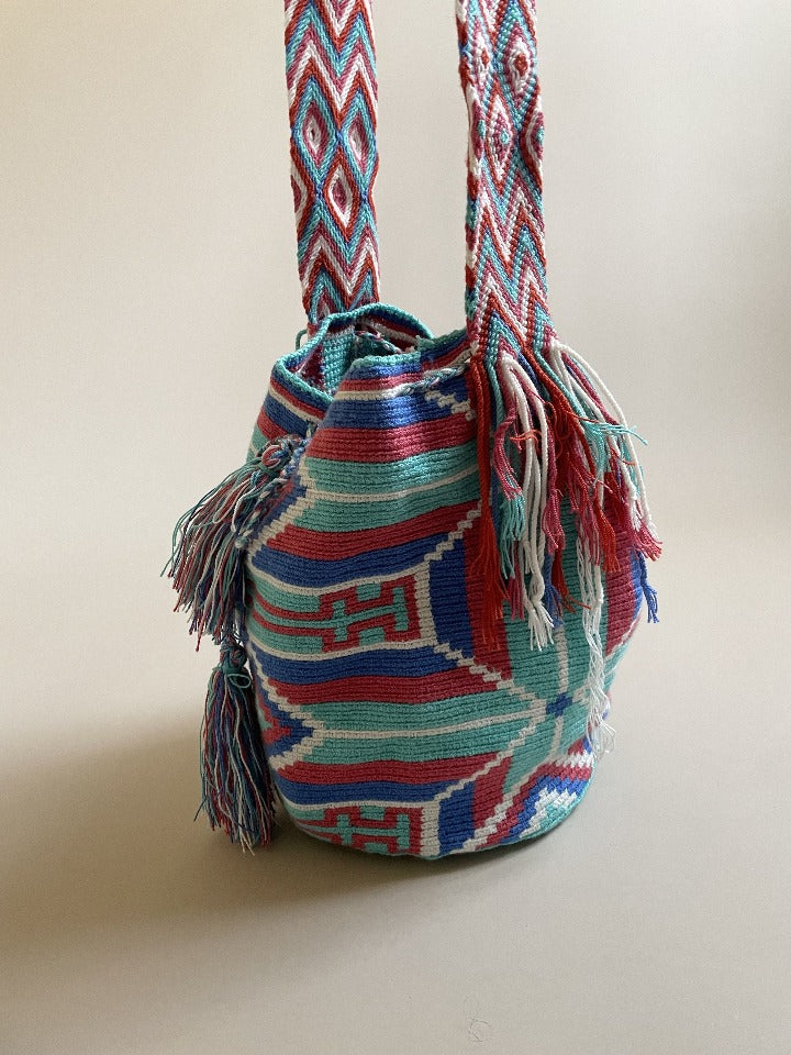 Suit of Lights Vintage Mochila Bag Blue 2