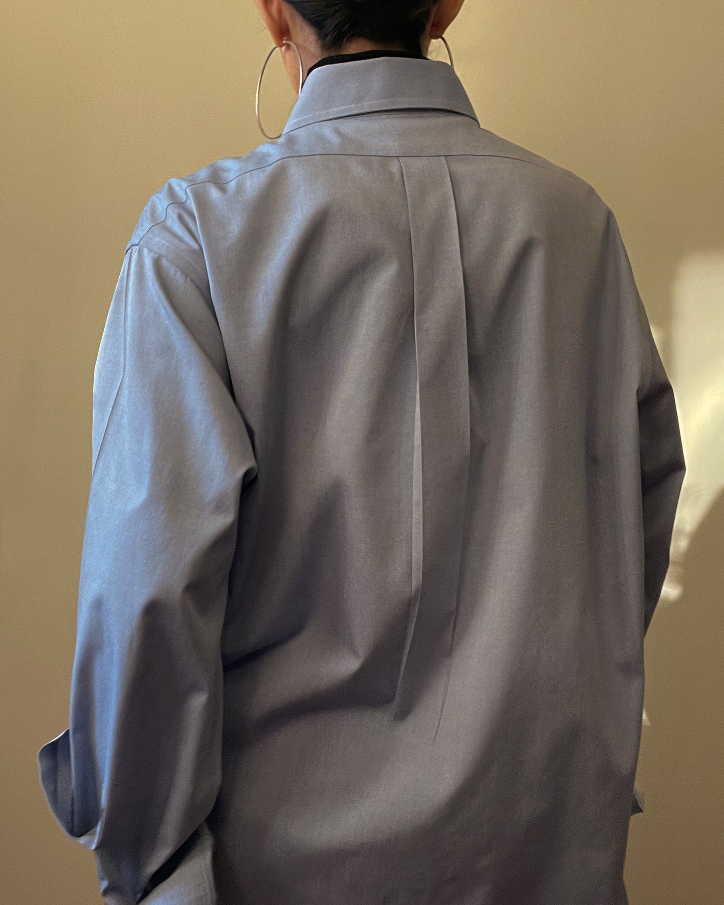 Vintage Blue Brooks Brothers Oversized French Cuff Shirt