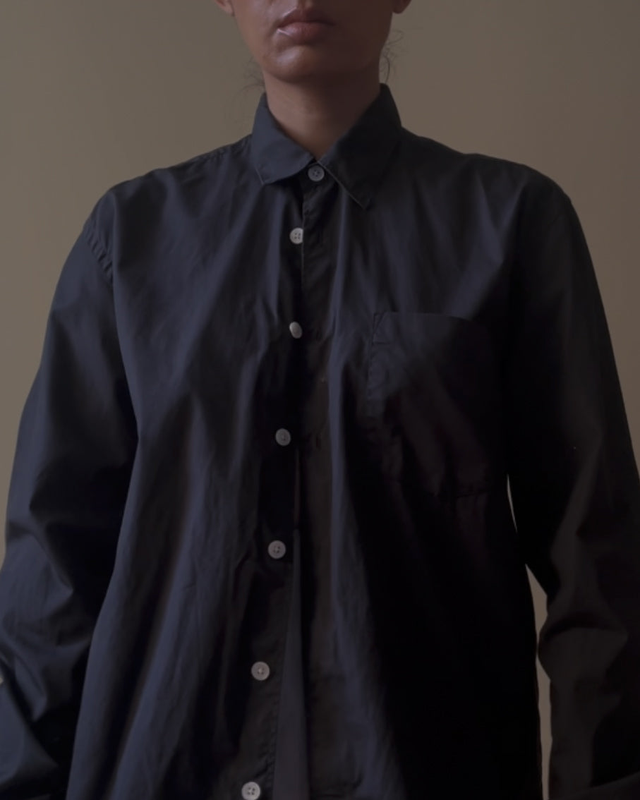 Preloved Brand Our Legacy Black Cotton Shirt