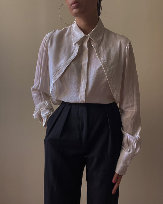 Preloved Designer Alexander McQueen Silk Blouse