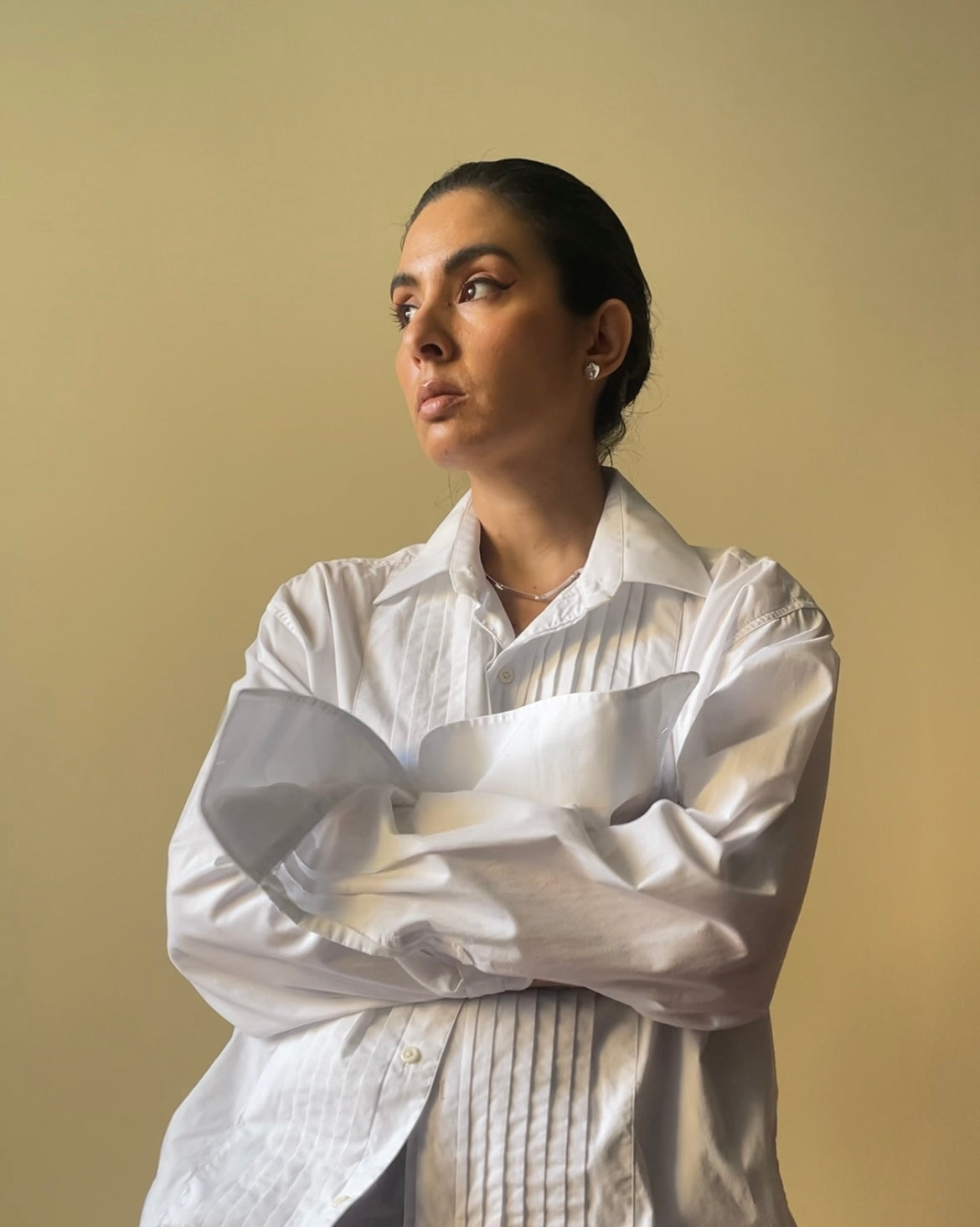 Vintage Designer Björn Weckstrom For Lapponia Sterling Silver Square Stud Earrings S