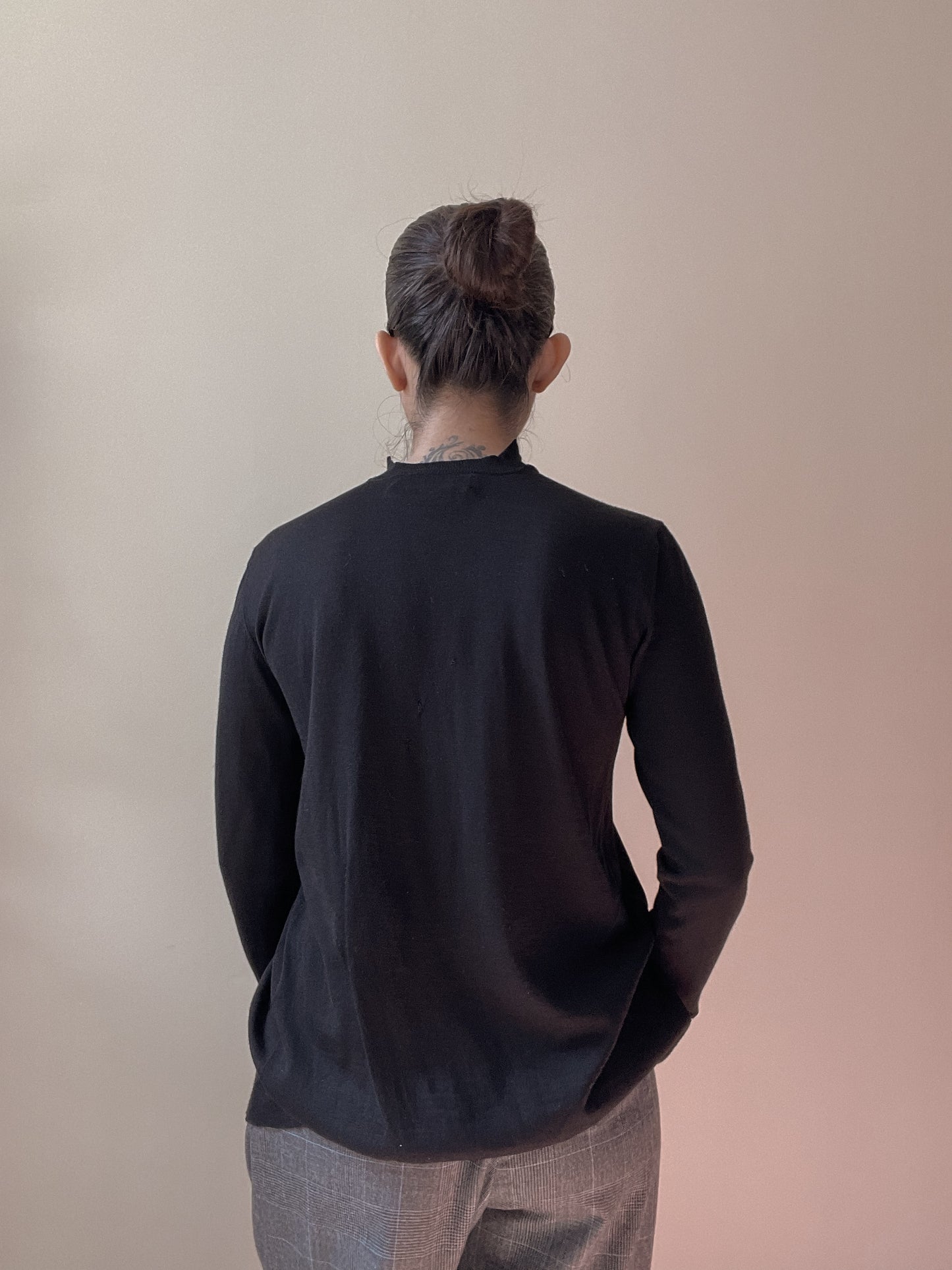 Vintage Designer Marni Black Long Cardigan