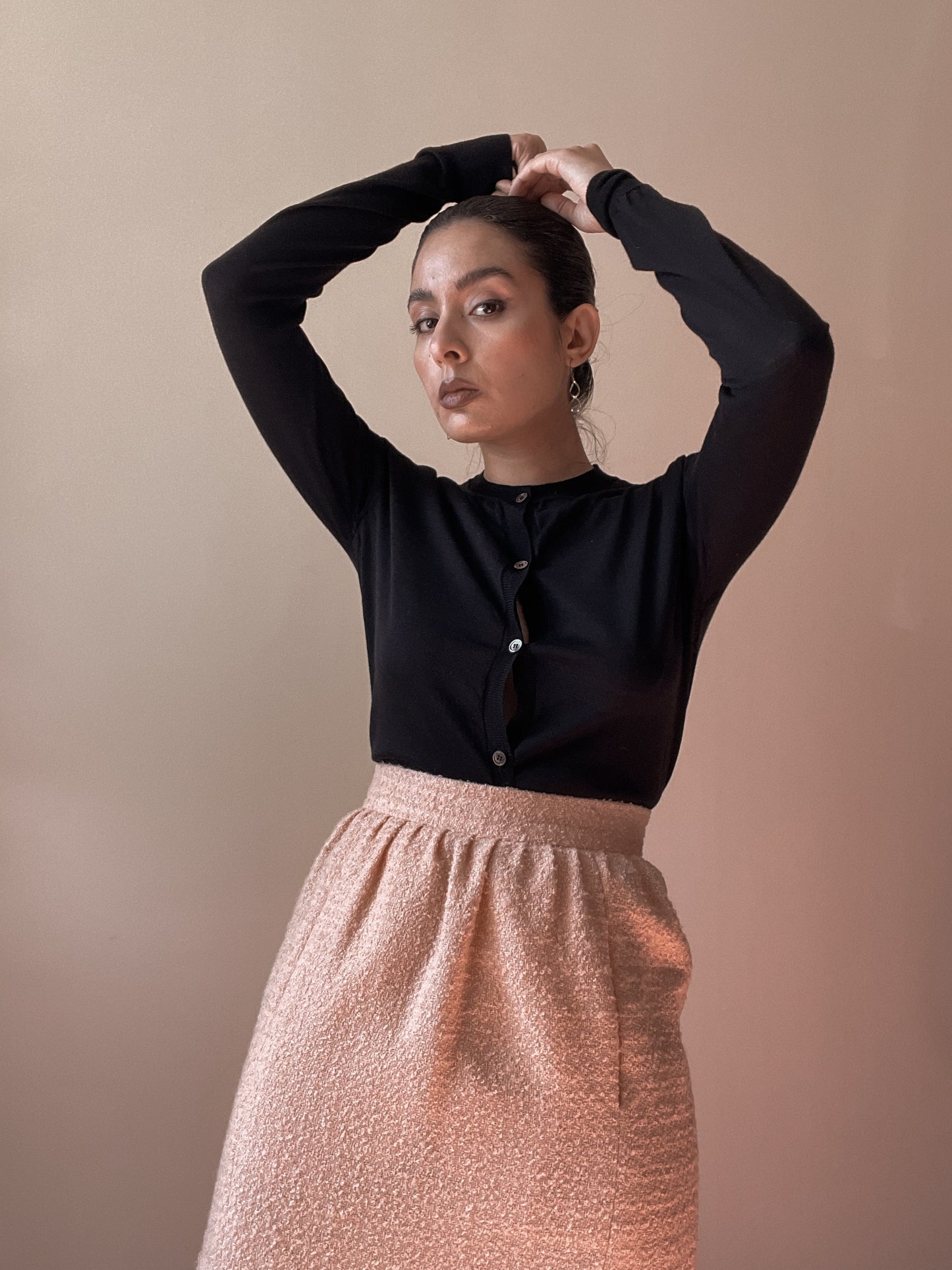 Vintage Designer Marni Black Long Cardigan
