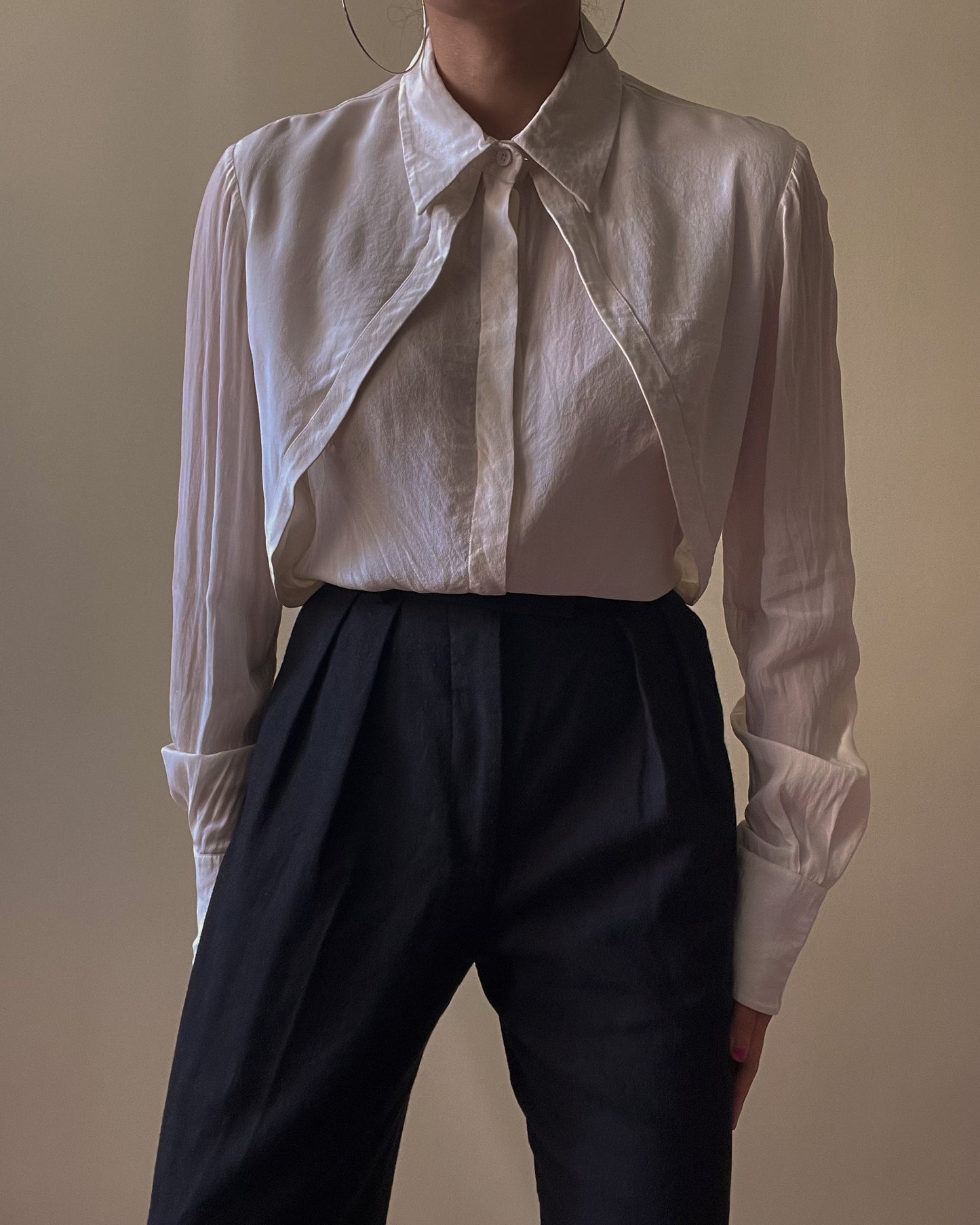 Preloved Designer Alexander McQueen Silk Blouse