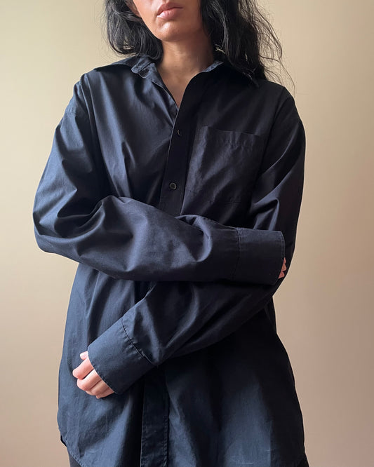 Vintage Banana Republic Black Cotton Shirt