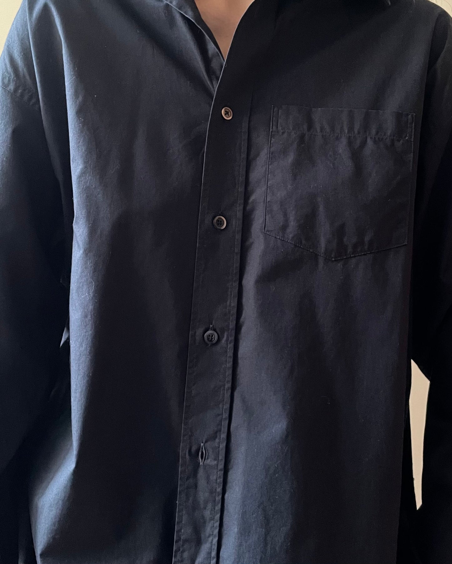 Vintage Banana Republic Black Cotton Shirt