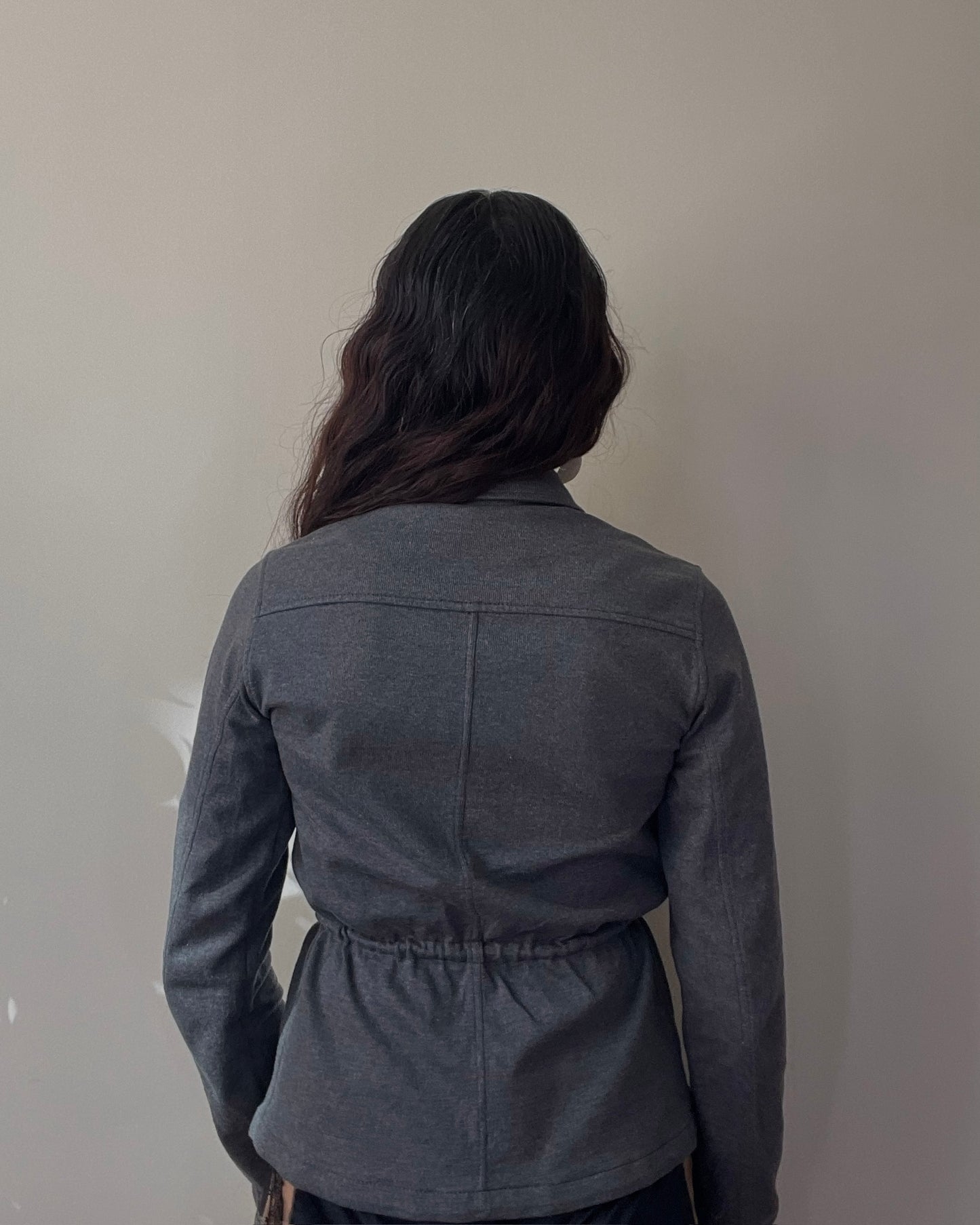 Vintage Prada Cotton Knit Zip Jacket