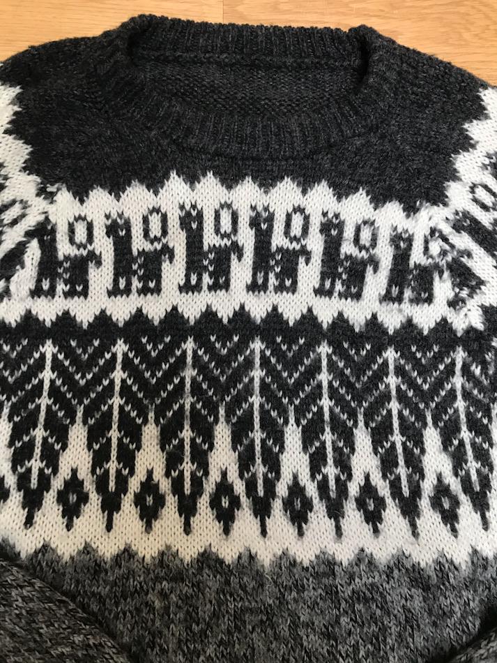 Suit of Lights Vintage Alpaca Knit Sweater 2