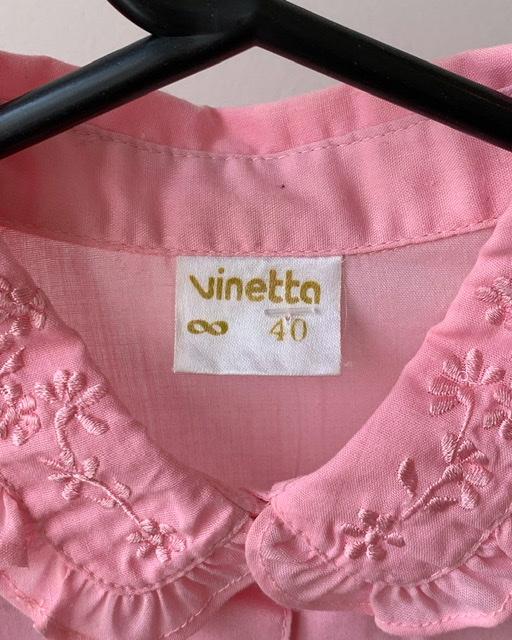 Suit of Lights Vintage Cotton Shirt With Embroidered Ruffle Collar 4