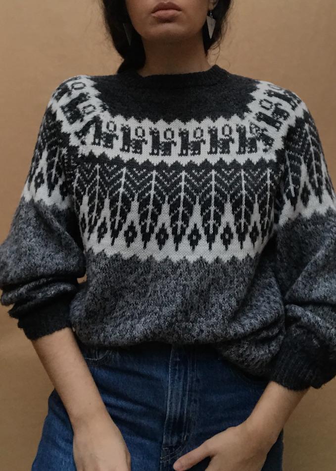 Suit of Lights Vintage Alpaca Knit Sweater 1