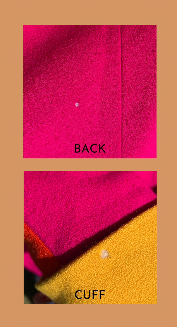 Suit of Lights Vintage Colorblock Wool Blazer Image 4