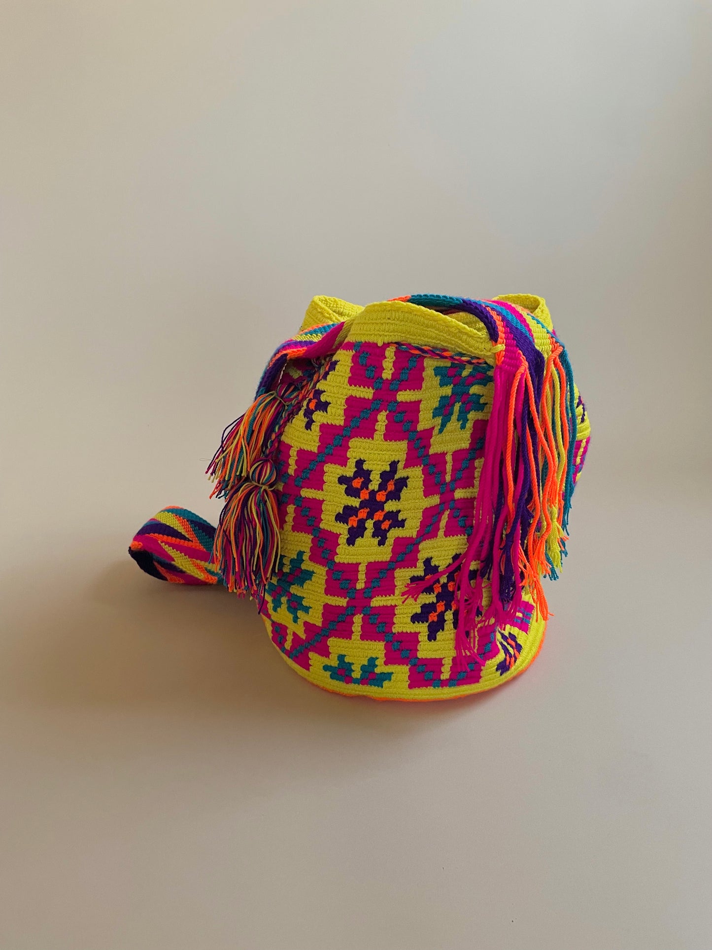 Vintage Mochila Bucket Shoulder Bag
