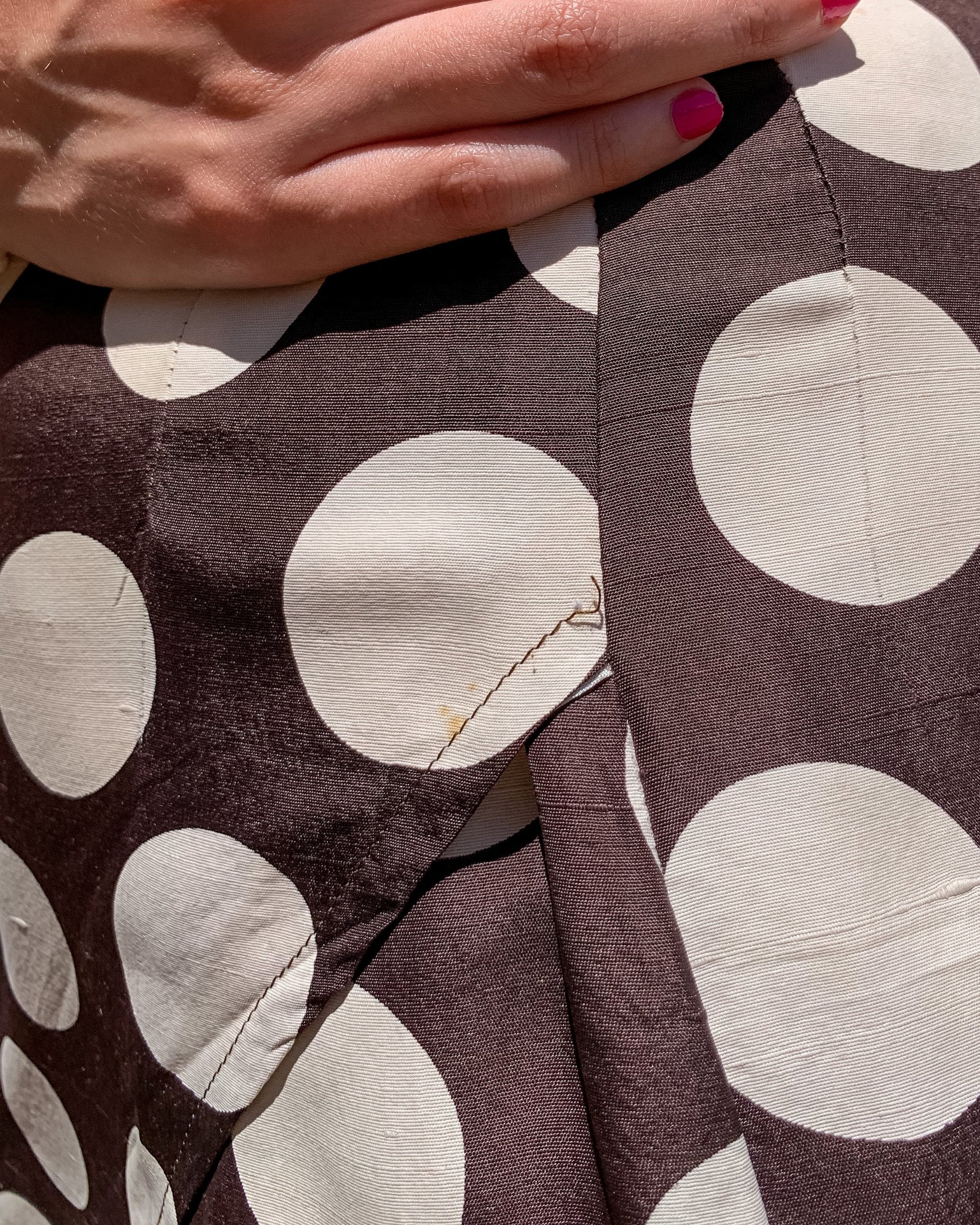 Suit of Lights Vintage Silk Wrap Skirt 2