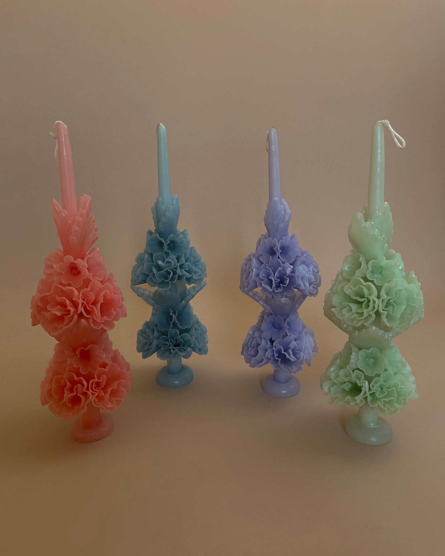 Artisanal Banderilla Beeswax Candle