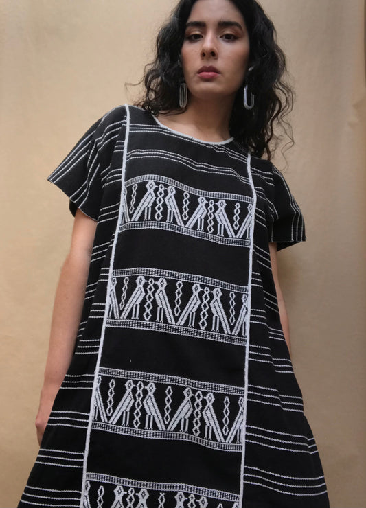 Handmade Embroidered Cotton Dress