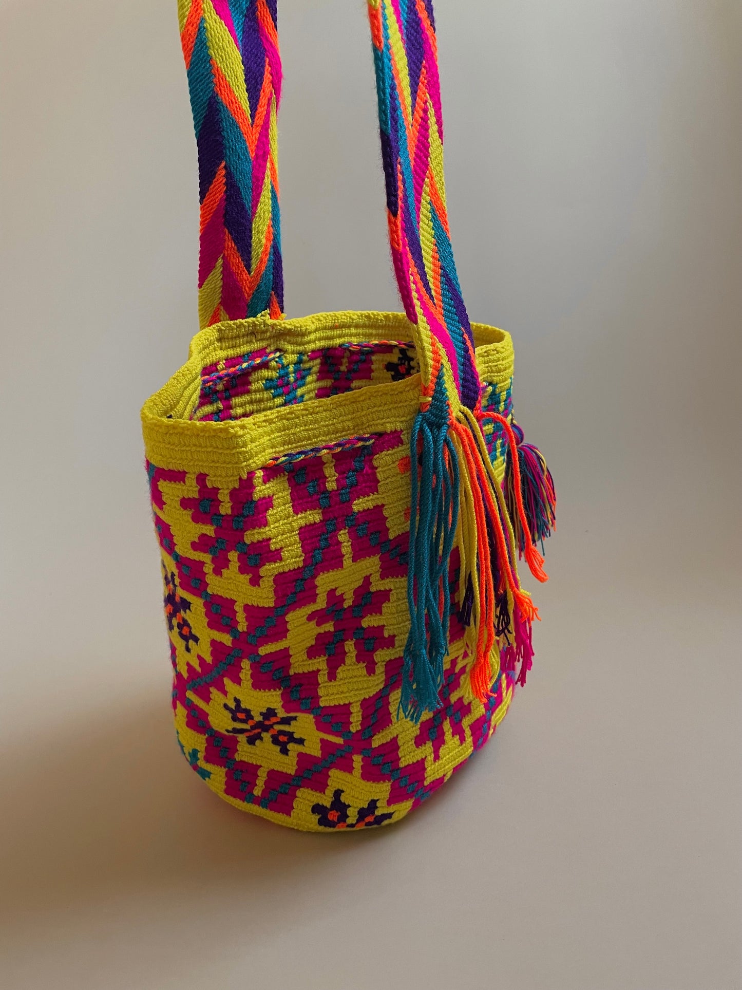 Vintage Mochila Bucket Shoulder Bag