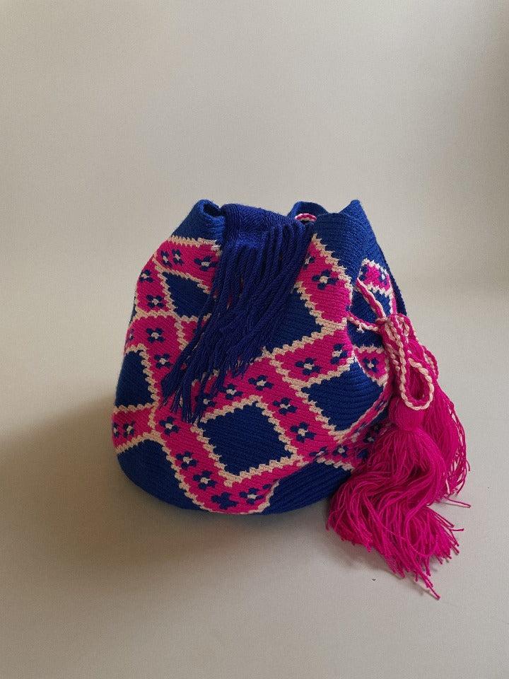 Suit of Lights Vintage Blue Mochila Bucket Bag