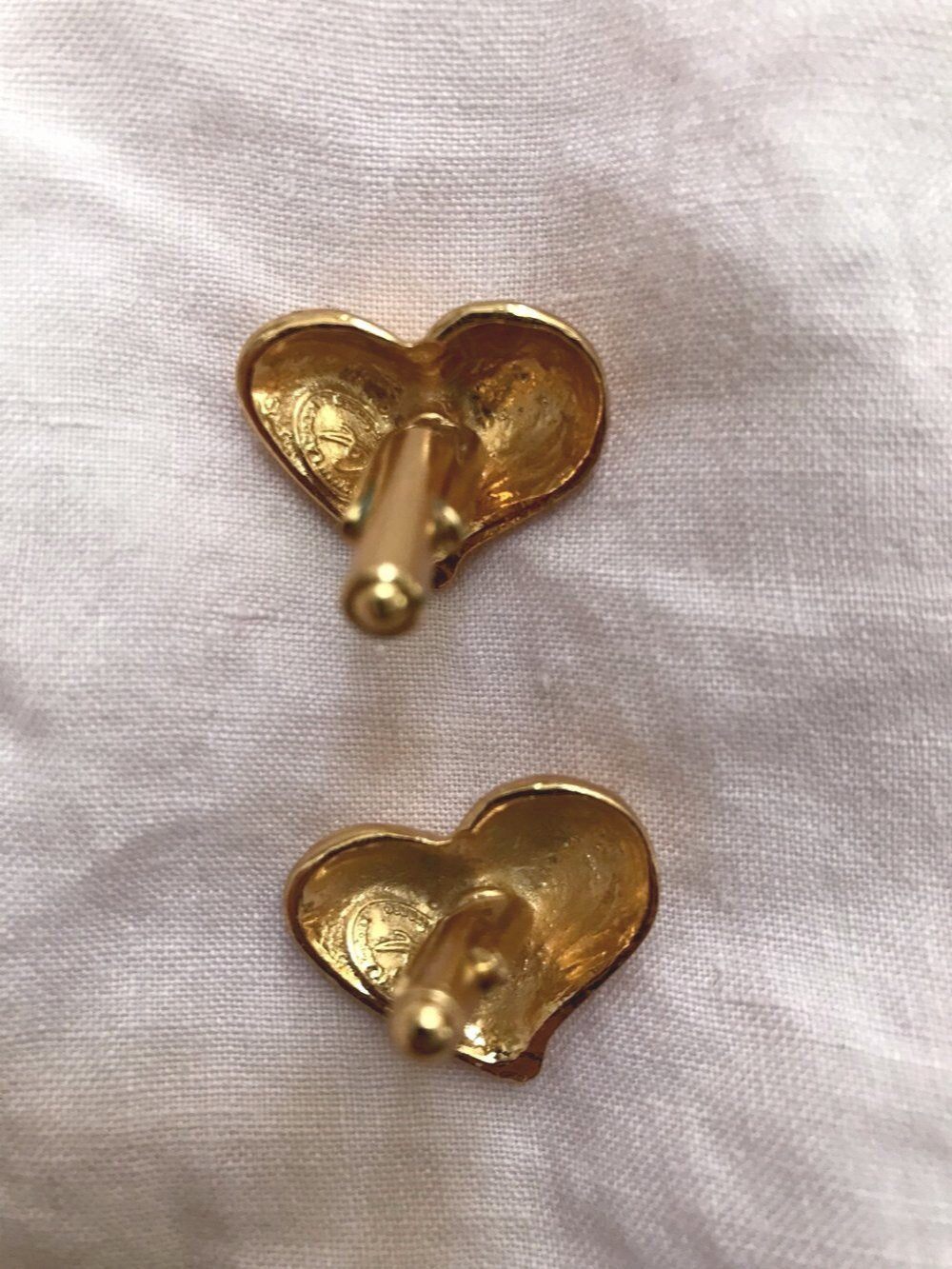 christian lacroix heart cufflink 2